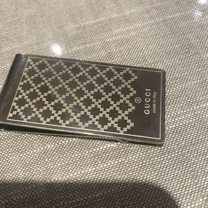 Authentic Gucci money clip